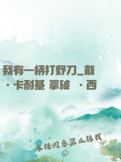 我有一柄打野刀